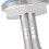 6 pcs Water Cooling Fitting G1/4 Barb Connector 7.5mm Silver 15