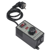 Wechselstrommotor-Drehzahlregler, Winkelschleiflüfter, variabler Drehzahlregler, 10A universeller europäischer Stecker AC220 bis 240V 4000W