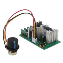 20A PWM GLEICHSTROM-MOTOR-DREHZAHLREGLER 12V 24V 36V 48V mit Potentiometer-Knopfschalter