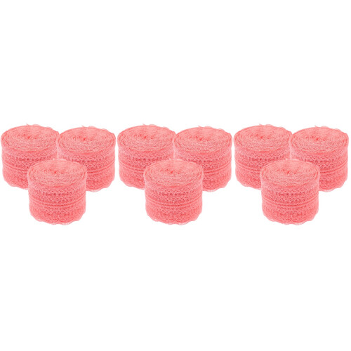 Wassermelon Rote Spitzenborte Für Basteln Und Textildekor 2