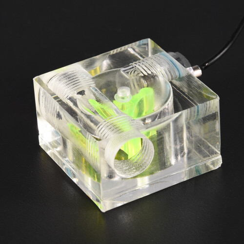 Digital 3-Way Water Flow & Thermometer Kit for PC Cooling System 2