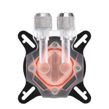 GPU Water Cooling Block Kit, Red Copper Base, 8-10mm Tubes