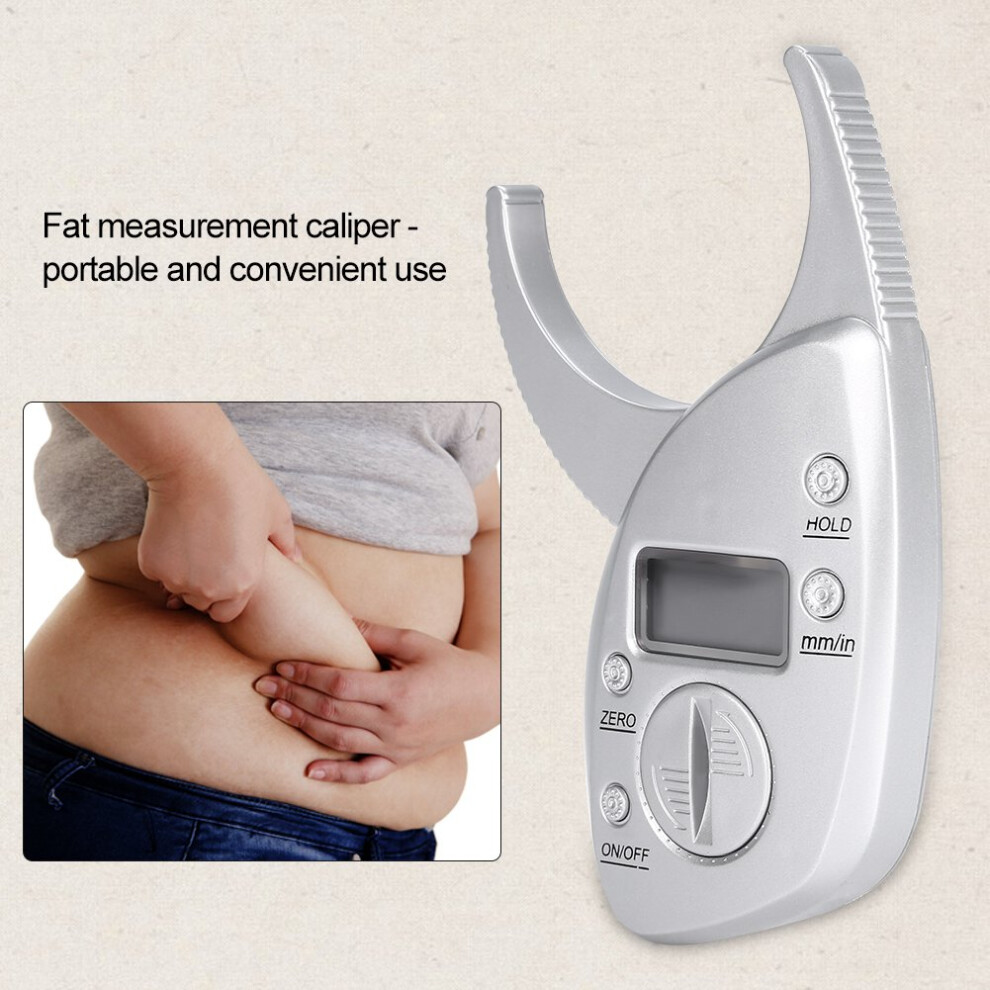 Portable Electronic Body Fat Tester 0-50mm
