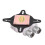 GPU Water Cooling Block Kit, Red Copper Base, 8-10mm Tubes 8