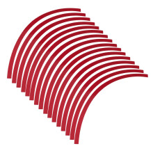 Wheel Reflective Decal Tape for Car Motorcycle