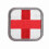 Medizinisches Stickpatch - 5x5cm mit Klettverschluss 2
