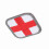 Medizinisches Stickpatch - 5x5cm mit Klettverschluss 4