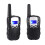 2PCS 3KM Range Kids Walkie Talkies with LED Flashlight Black, Compact & Durable 14