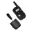 2PCS 3KM Range Kids Walkie Talkies with LED Flashlight Black, Compact & Durable 6