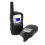 2PCS 3KM Range Kids Walkie Talkies with LED Flashlight Black, Compact & Durable 7