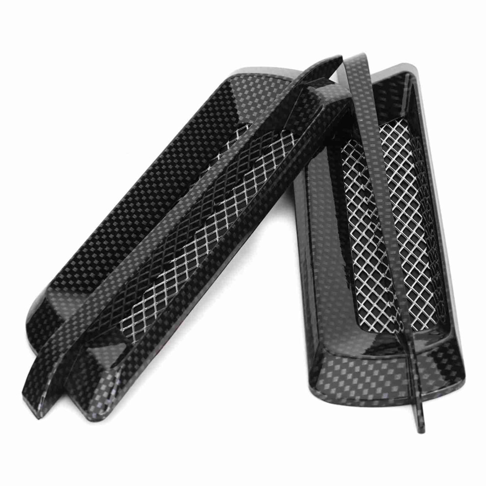 Carbon Fibre Style Side Intake Vents 7293282736580