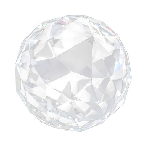 60mm Diamond Cut Crystal Ball Gift