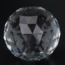 Clear Crystal Prism Ball 80mm Hotel Decor