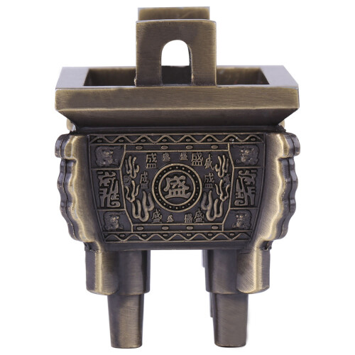 Bronze Incense Stick Holder Mini Multi-Function Censer for Home Office