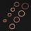 Assorted Copper Sump Plug Washers Set For Car Generators And Machinery\‘ 9