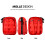 First Aid Medical Bag Pouch Backpack 900D Waterproof Compact 20cm 4