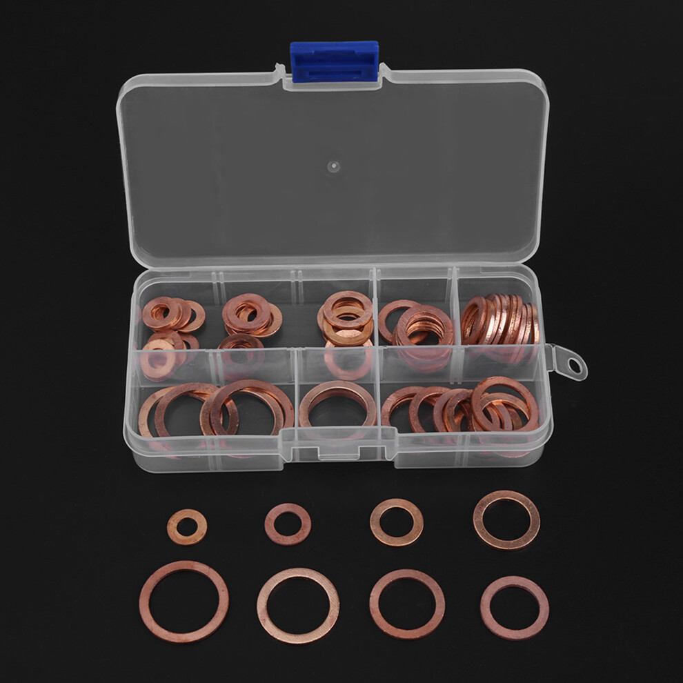 Assorted Copper Sump Plug Washers Set For Car Generators And Machinery\Â. 4911392880223