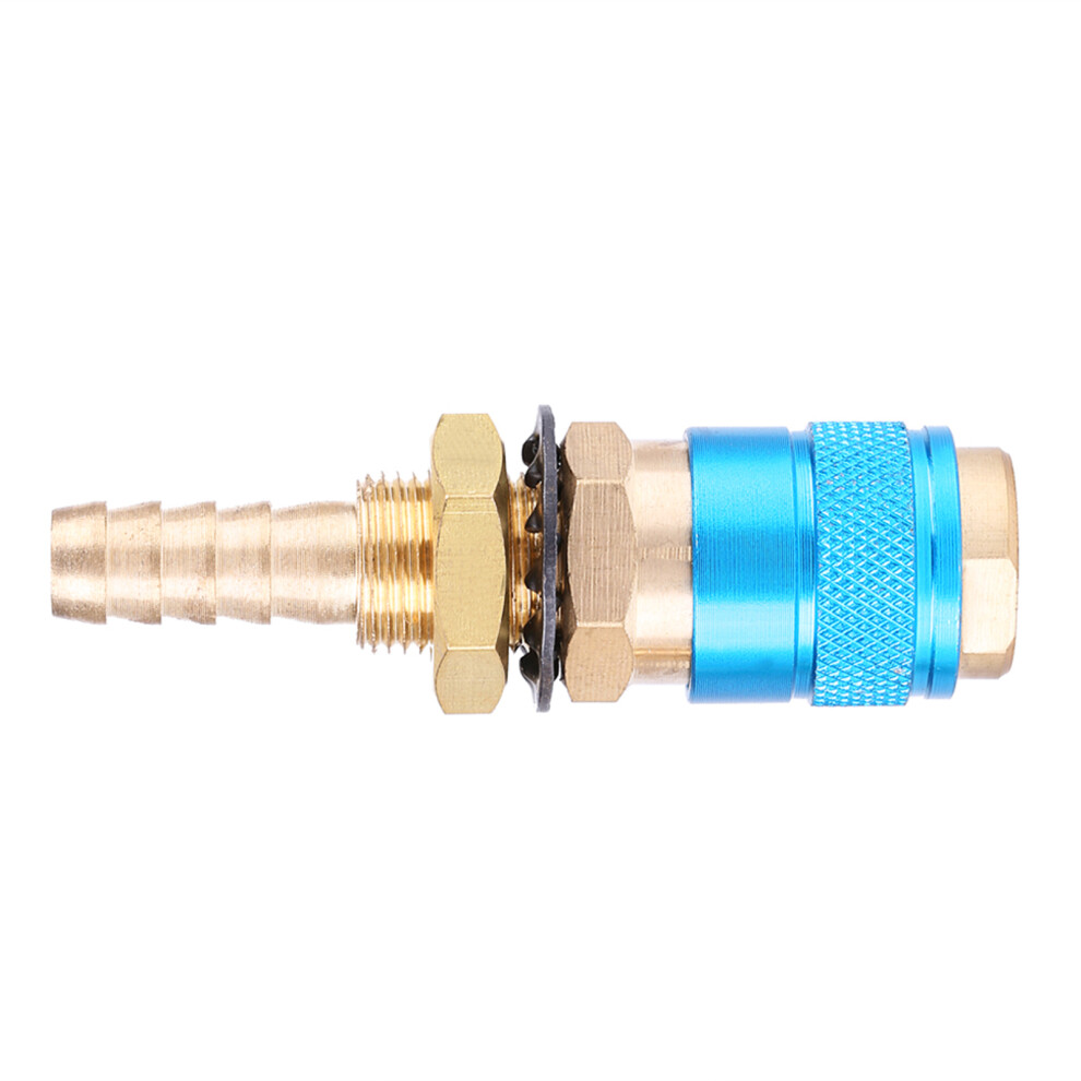 Red Welding Torch Quick Connector Brass