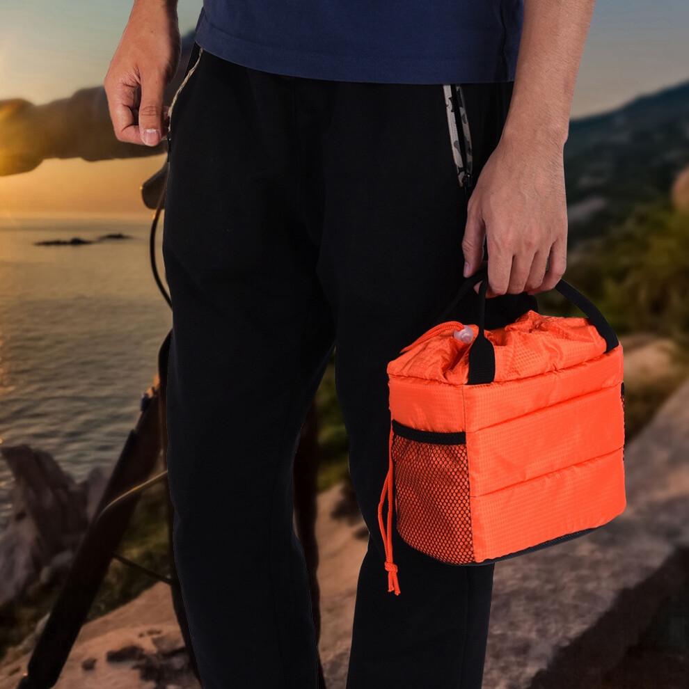 Waterproof Camera Bag With Shockproof Insert Partition For Dslr Orange 3381393007805