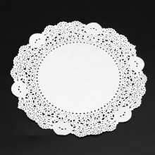 Hollowed Paper Doilies 180Pcs 10.5 Inch for Wedding & Party Cake Display