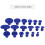 52Pcs Car Dent Removal Pulling Tabs Set, Paintless Repair Tools, Multi-Size 7