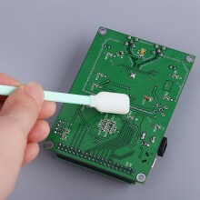 50pcs Foam Tip Cleaning Swab Set for Dyeing, Polishing, 120*12mm