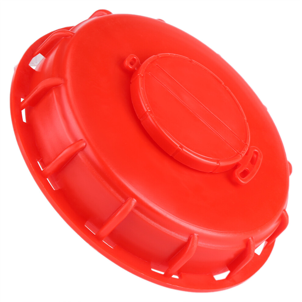 Ibc Tank Fitting Plastic Cover Lid Cap Adaptor 163Mm Red (Type A/B) 9431393009645