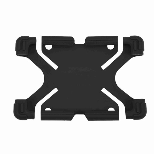 Universal Silicone Tablet Case Protector 8.9-12", Shockproof & Anti-slip Black 1