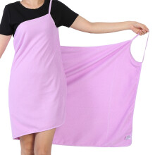 Microfiber Shoulder Strap Towel Purple Spa