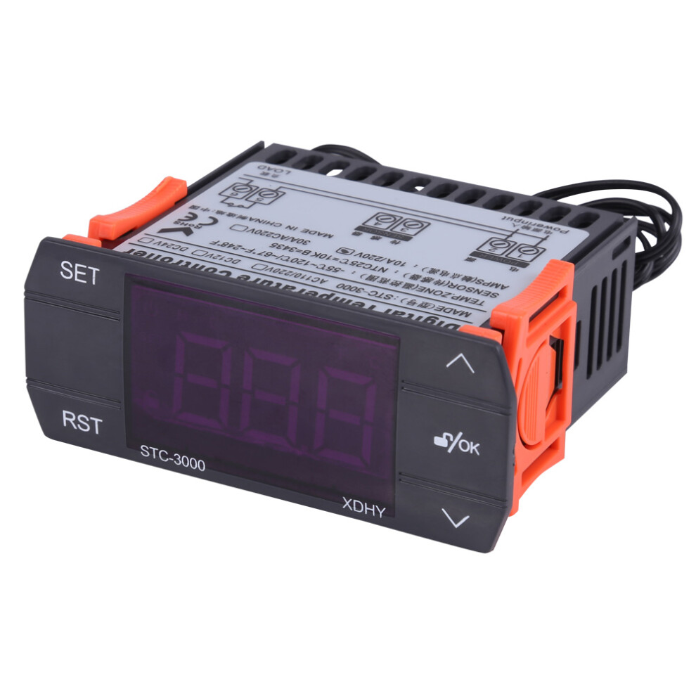 Digital Thermostat STC-3000 10A 110-220V