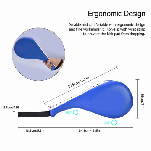 Taekwondo Double Kick Train Strike Pad Target Tae Kwon Do Karate Kickboxing 1