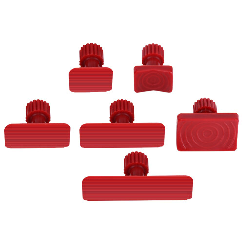 High Quality 6Pcs Dent Repair Pulling Tabs Kit for Paintless Car Auto Body Fix 1