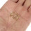200PCS Brass Sinker Wire Eye for DO-IT Molds, Small/Medium/Large 2