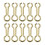 200PCS Brass Sinker Wire Eye for DO-IT Molds, Small/Medium/Large 3