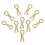 200PCS Brass Sinker Wire Eye for DO-IT Molds, Small/Medium/Large 9