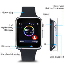 Touchscreen-Smartwatch mit Musikplayer