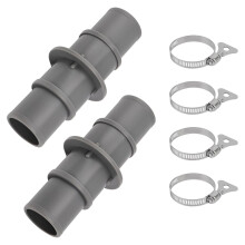 2Pcs Reliable Pool Equipment Hose Adapters for 1-1/4 or 1-1/2