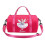 Fashionable Workout Bag Soft Nylon Texture Suitable for-Red 1