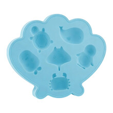 Silicone Ice Cubes Tray With Cute Sea Animals Like-Blue