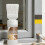 Safe Water Based Gold Foil Paint Integrated Brush For-White 6