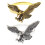 Classical Hawks Shape Napkin Holders Durable Metal-silver 2