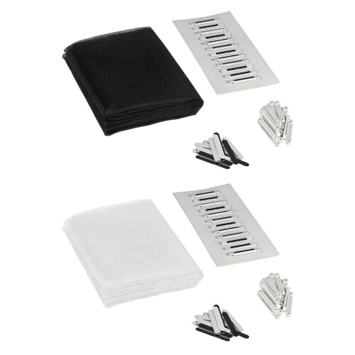 DIY Customizable Magnetic Window Screen Fiberglass Mesh-White 1