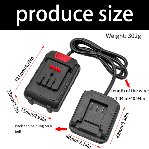 Compactly And Portability Battery Adapter AntiSlip Design For 2
