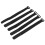 5Pcs Bicycle Handlebar Tie Straps Adjustable Nylon Cycling Accessories Black 3