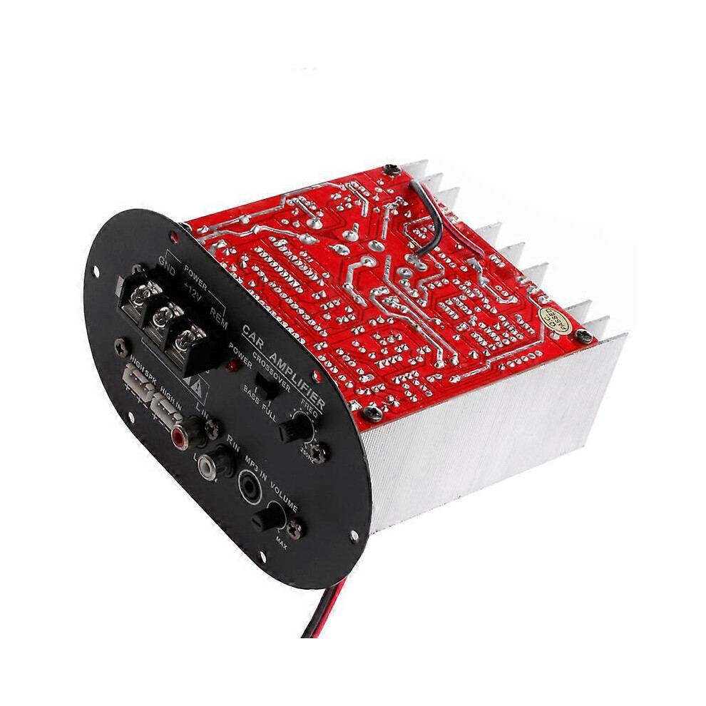 Car Amplifier Board 12V High Power Subwoofer Amplifier 120W Full Tone Pure Bass Car Subwoofer Core 8-12 Inch 6935161841367