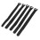 5Pcs Bicycle Handlebar Tie Straps Adjustable Nylon Cycling Accessories Black 15