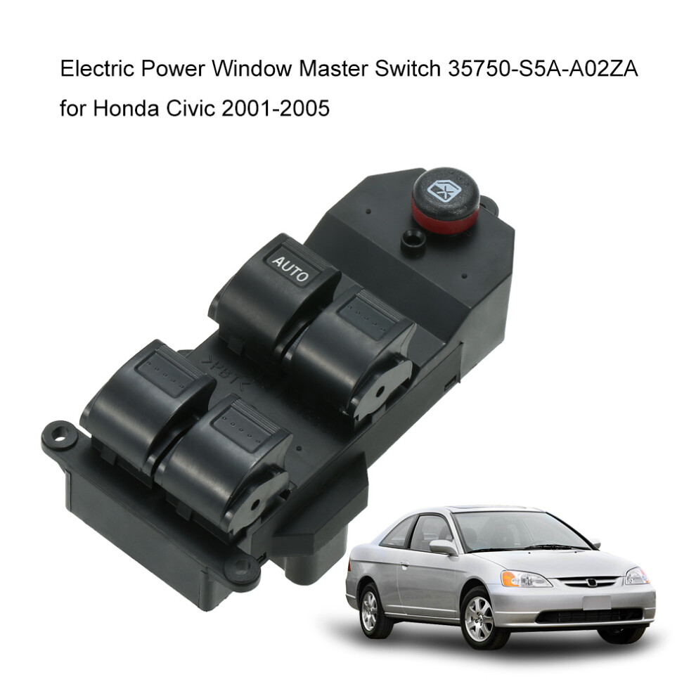 Electric Power Window Master Switch For Honda Civic 2001-2005 8411393016196