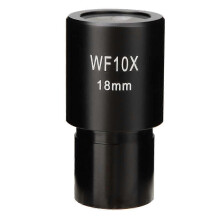 10X-Mikroskop-Okular Weitwinkel-Optische Objektiv-Adapter 18mm Professioneller Okularlinsenstandard