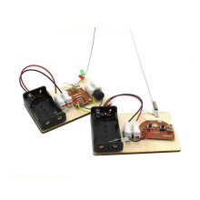 STEM-Kits, Morsecode lernen, Telegrafenmaschine bauen, elektrische Schaltkreis-Experimente, Stromkit (ohne Batterie)