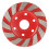 100mm Diamond Grinding Wheel Cup for Stone, Concrete, Ceramic, Red 5